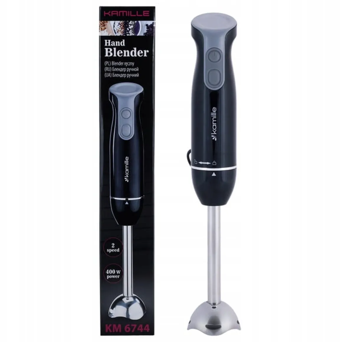 Kompaktowy blender, rozdrabniacz ręczny 400W
