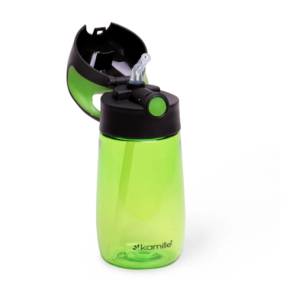 Kubek, butelka, bidon z ze składaną słomką, rurką 350ml