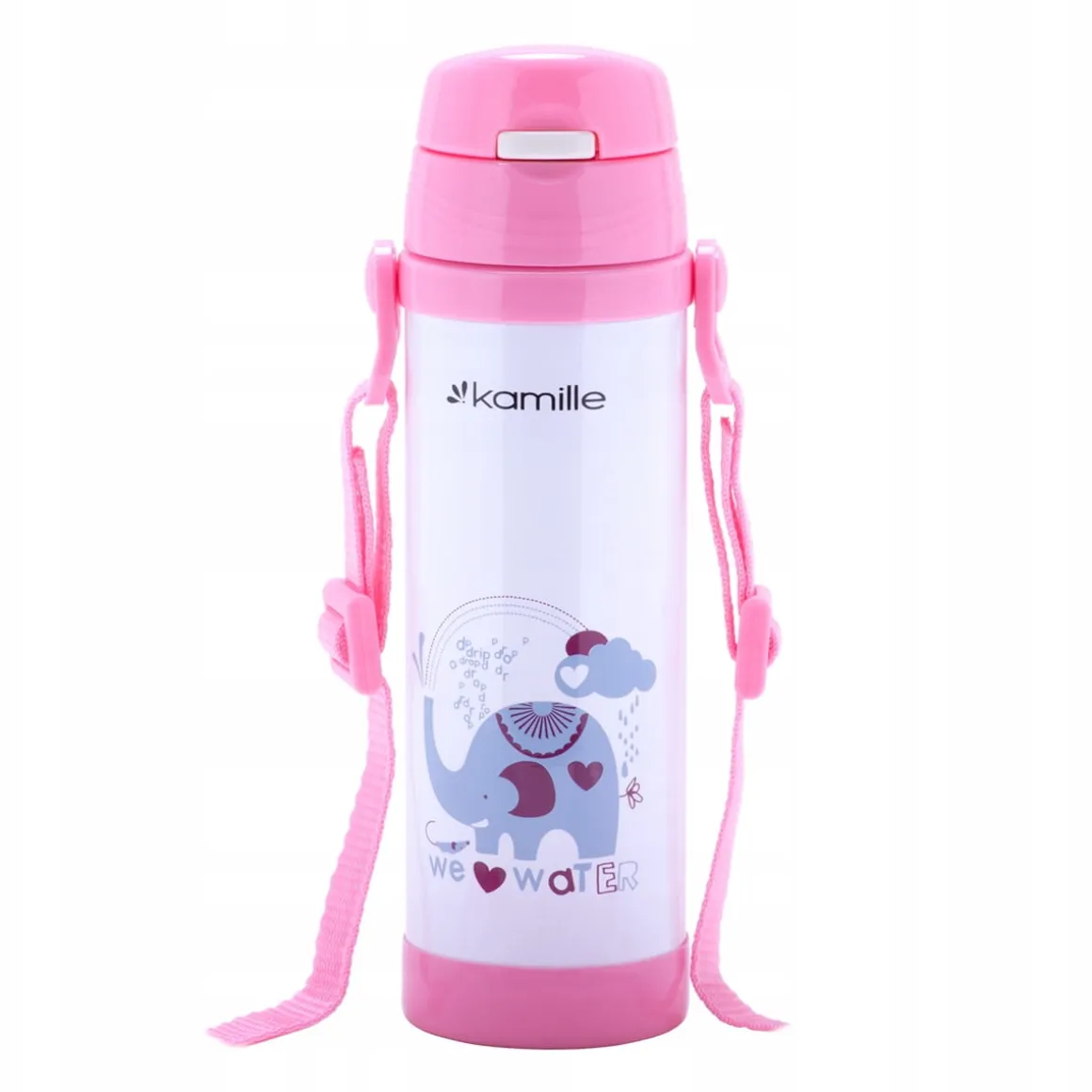 Kubek teremiczny, bidon dla dzieci z nadrukiem 500ml