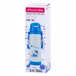 Kubek teremiczny, bidon dla dzieci z nadrukiem 500ml