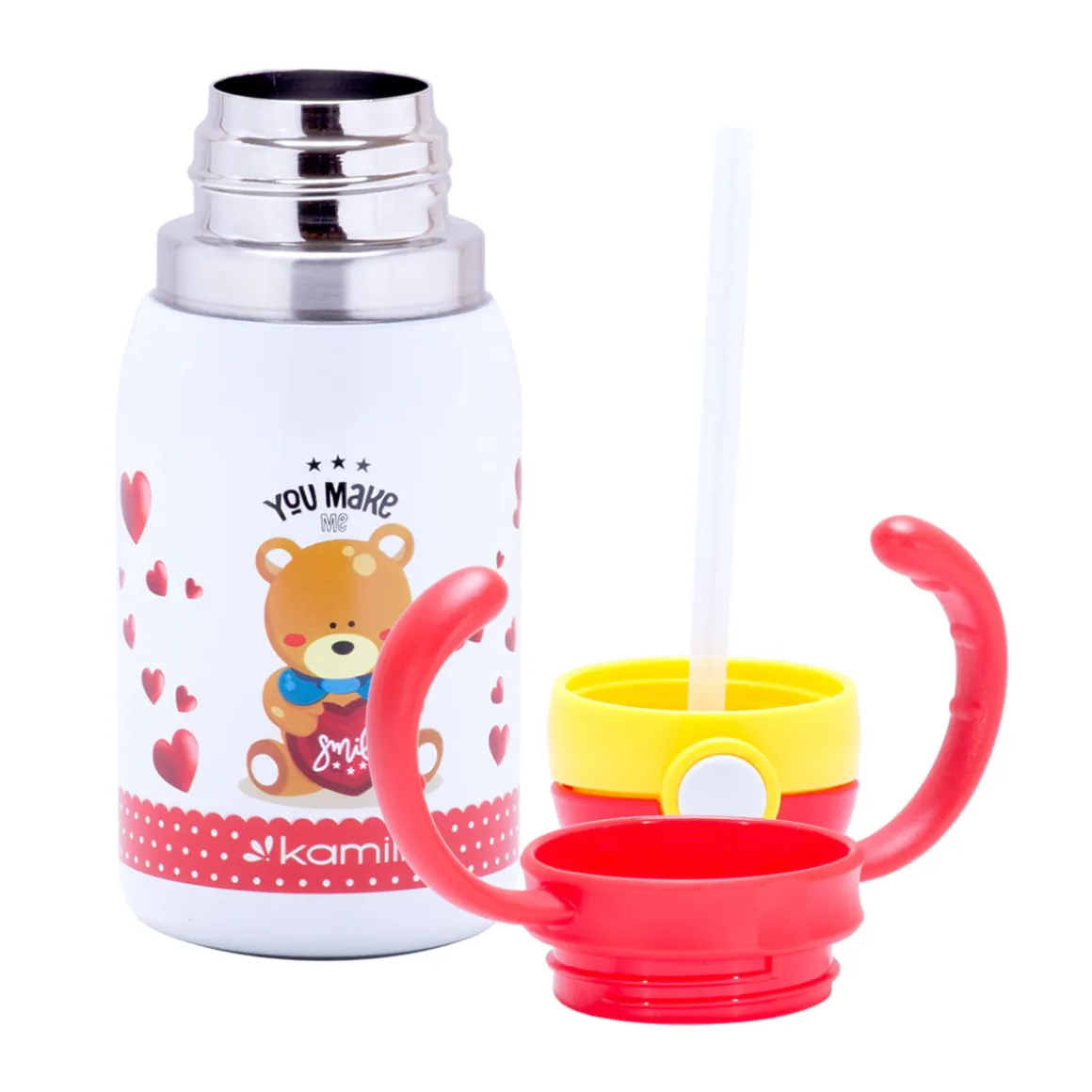 Kubek termiczny, bidon dla dzieci z nadrukiem 300ml