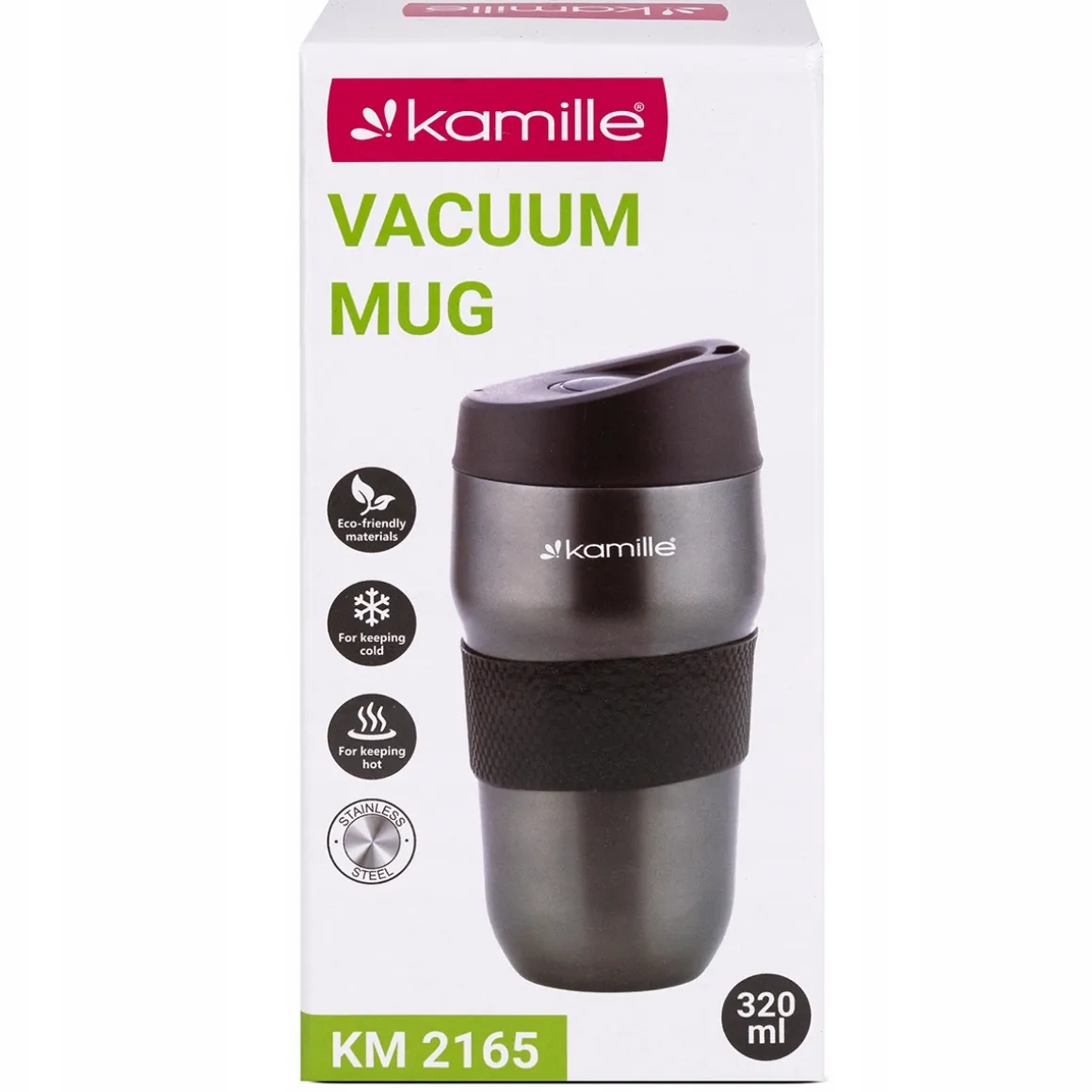 Kubek termiczny 320 ml Kamille KM2165