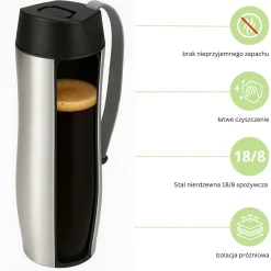 Kubek termiczny stalowy 0,5l
