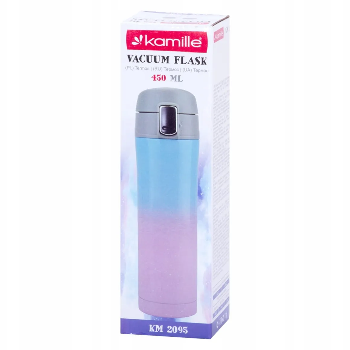 Kubek termiczny, termos ombre 450ml