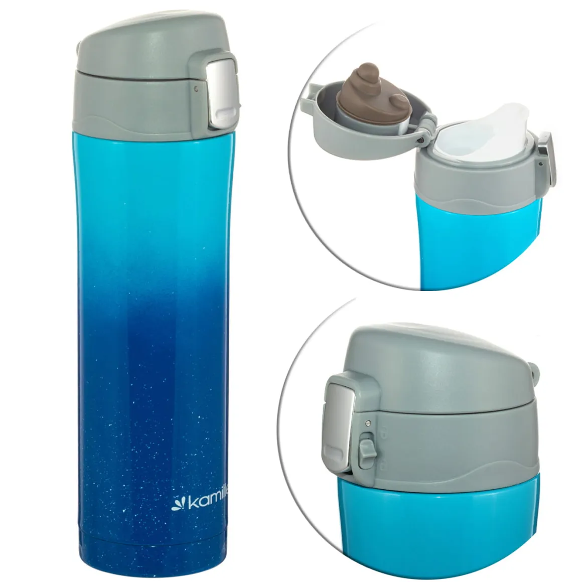 Kubek termiczny, termos ombre 450ml