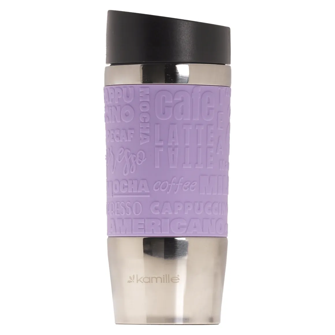 Kubek termiczny z antypoślizgową nakładką 280ml