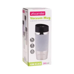 Kubek termiczny z antypoślizgową nakładką 280ml