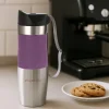 Kubek termiczny z antypoślizgową nakładką "Coffe" 480ml