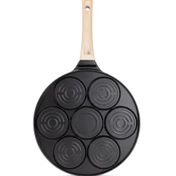 Marmurowa patelnia do pancakes naleśników jajek BUŹKI MINKI EMOTKI 26cm
