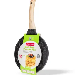 Marmurowa patelnia do pancakes naleśników jajek BUŹKI MINKI EMOTKI