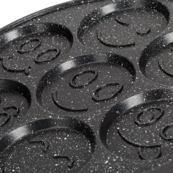 Marmurowa patelnia do pancakes naleśników jajek BUŹKI MINKI EMOTKI