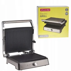 MOCNY rozkładany grill elektryczny, opiekacz do kanapek tortilli 2000W