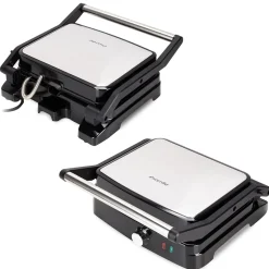 MOCNY rozkładany grill elektryczny, opiekacz do kanapek tortilli 2000W