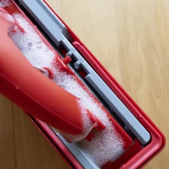 Mop gąbkowy składany kij + wiadro z wyciskaczem