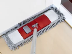 Mop płaski prostokątny z wkładem mikrofibra składany kij