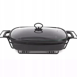 Naczynie żaroodporne ceramiczne z podgrzewaczem 3,5l