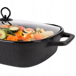 Naczynie żaroodporne ceramiczne z podgrzewaczem 2,5l