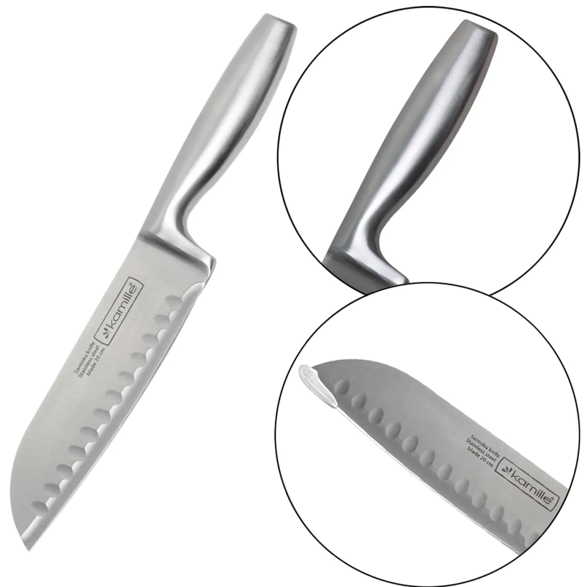 Nóż kuchenny japoński Santoku