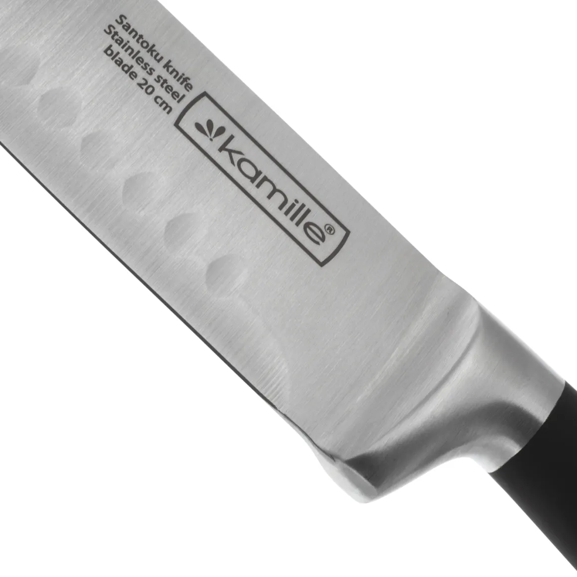 Nóż kuchenny japoński Santoku z powłoką "Soft Touch"