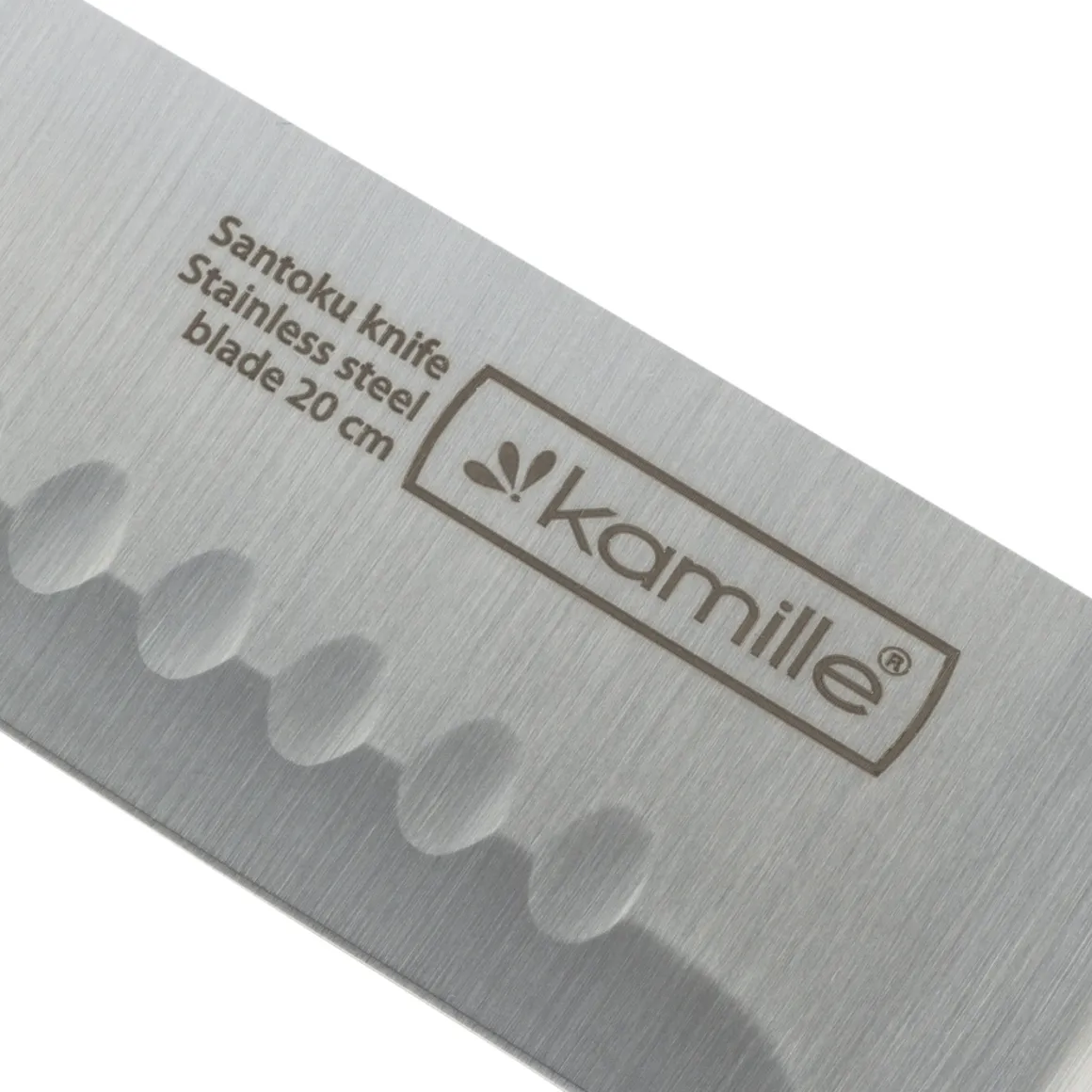 Nóż kuchenny japoński Santoku z powłoką "Soft Touch"