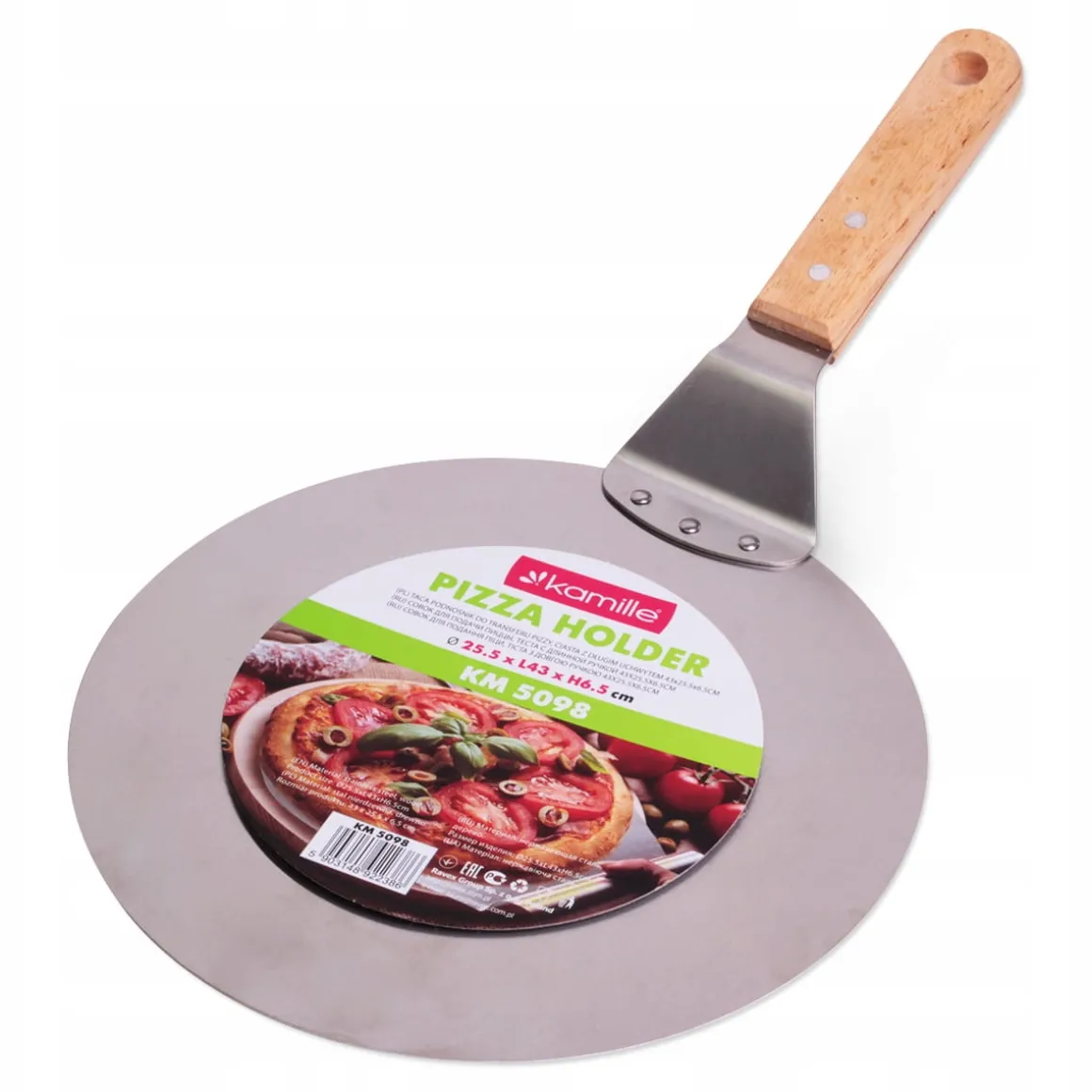 Łopata okrągła do pizzy, chleba