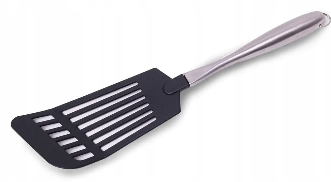 Łopatka długa z otworami stal nylon 34cm