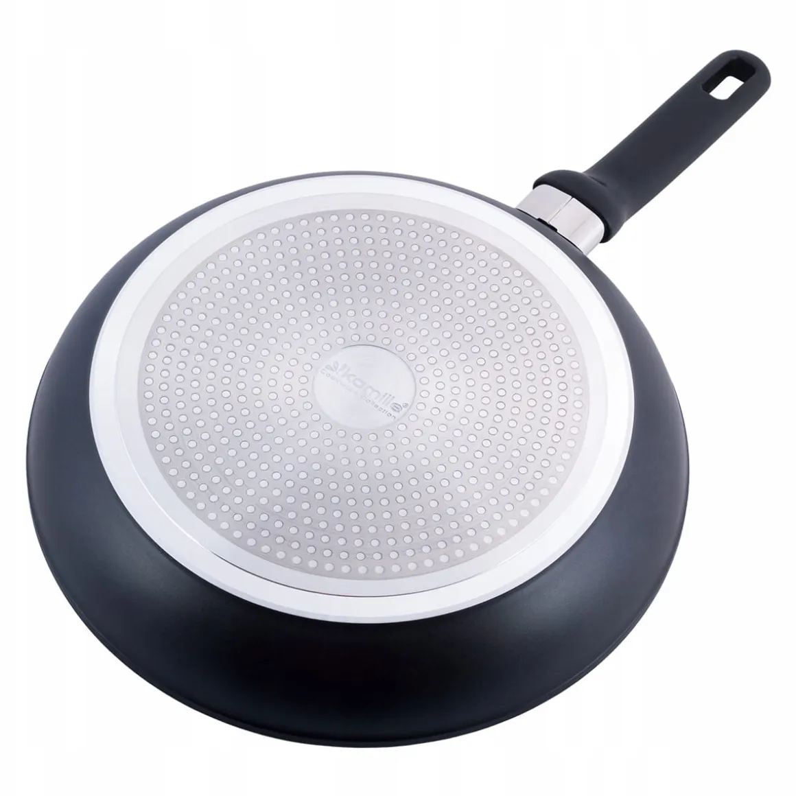 Patelnia 30cm solidna z powłoką "ILAG"