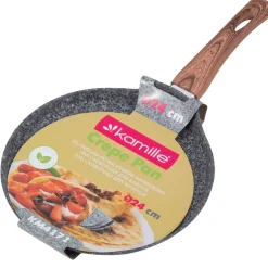 Patelnia do naleśników granitowa solidna 24cm