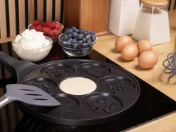 Patelnia do pancakes naleśników jajek ŚWIĄTECZNY WZÓR