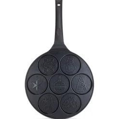 Patelnia do pancakes naleśników jajek ŚWIĄTECZNY WZÓR