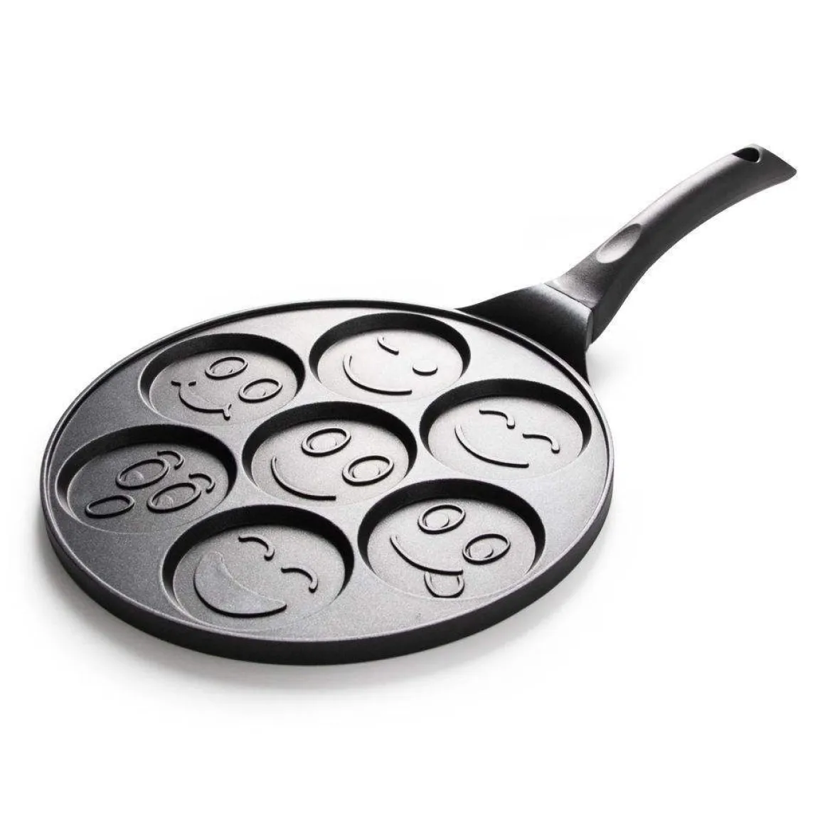 Patelnia do pancakes naleśników jajek BUŹKI MINKI EMOTKI