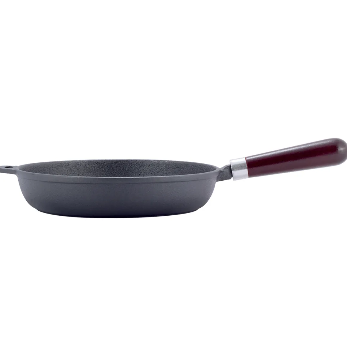 Patelnia żeliwna solidna głęboka 28 cm