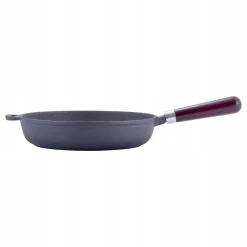Patelnia żeliwna solidna głęboka 26 cm