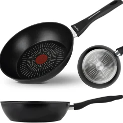 Patelnia głęboka tradycyjna 28cm gaz indukcja Kamille