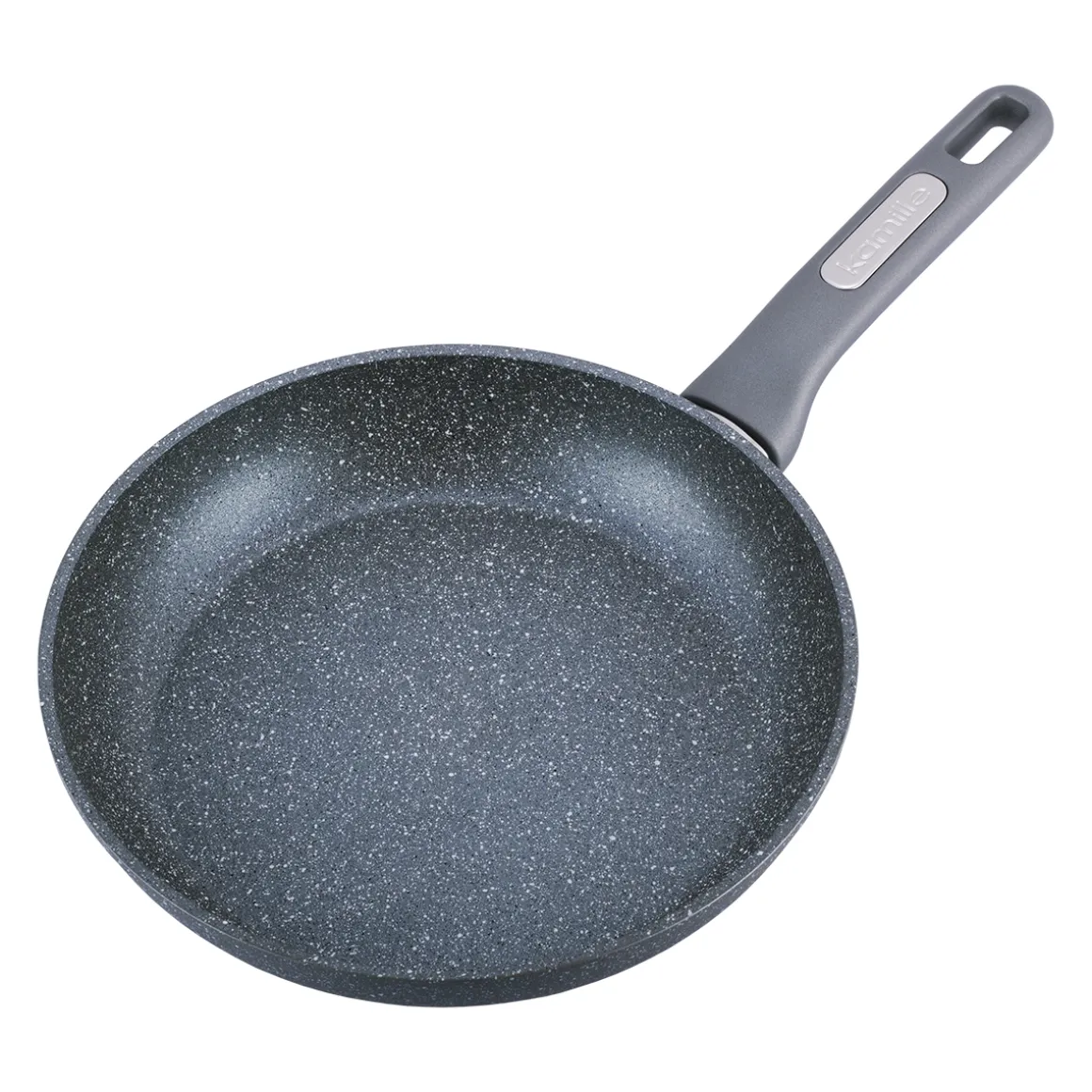 Patelnia granitowa 26cm z pokrywką