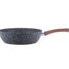 Patelnia granitowa głęboka, wok 28cm