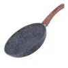 Patelnia granitowa głęboka, wok 32cm