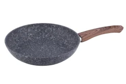 Patelnia granitowa głęboka, wok 32cm