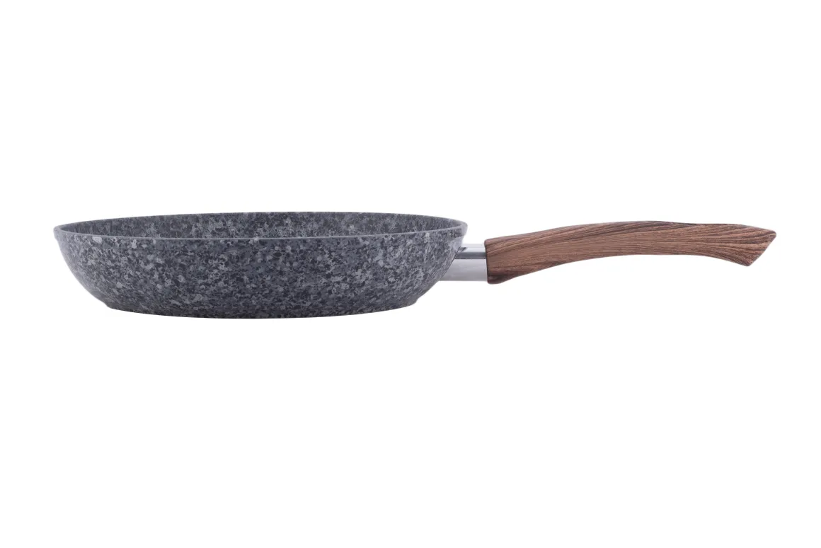 Patelnia granitowa głęboka, wok 32cm
