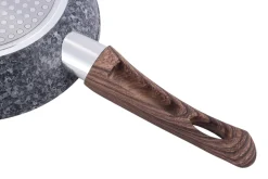 Patelnia granitowa głęboka, wok 32cm