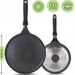 Patelnia naleśnikowa do pancakes na naleśniki 28cm