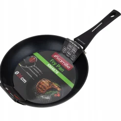 Patelnia tradycyjna nieprzywierająca solidna 26 cm gaz indukcja Kamille
