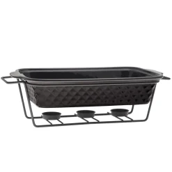 Podgrzewacz, forma naczynie ceramiczne z podgrzewaczem 2l