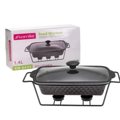 Podgrzewacz, forma naczynie ceramiczne z podgrzewaczem 1,3l