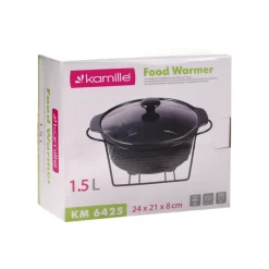 Podgrzewacz, naczynie waza ceramiczna z podgrzewaczem 1,5l