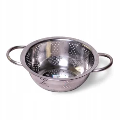 Podstawowy, stalowy durszlak cedzak 24cm