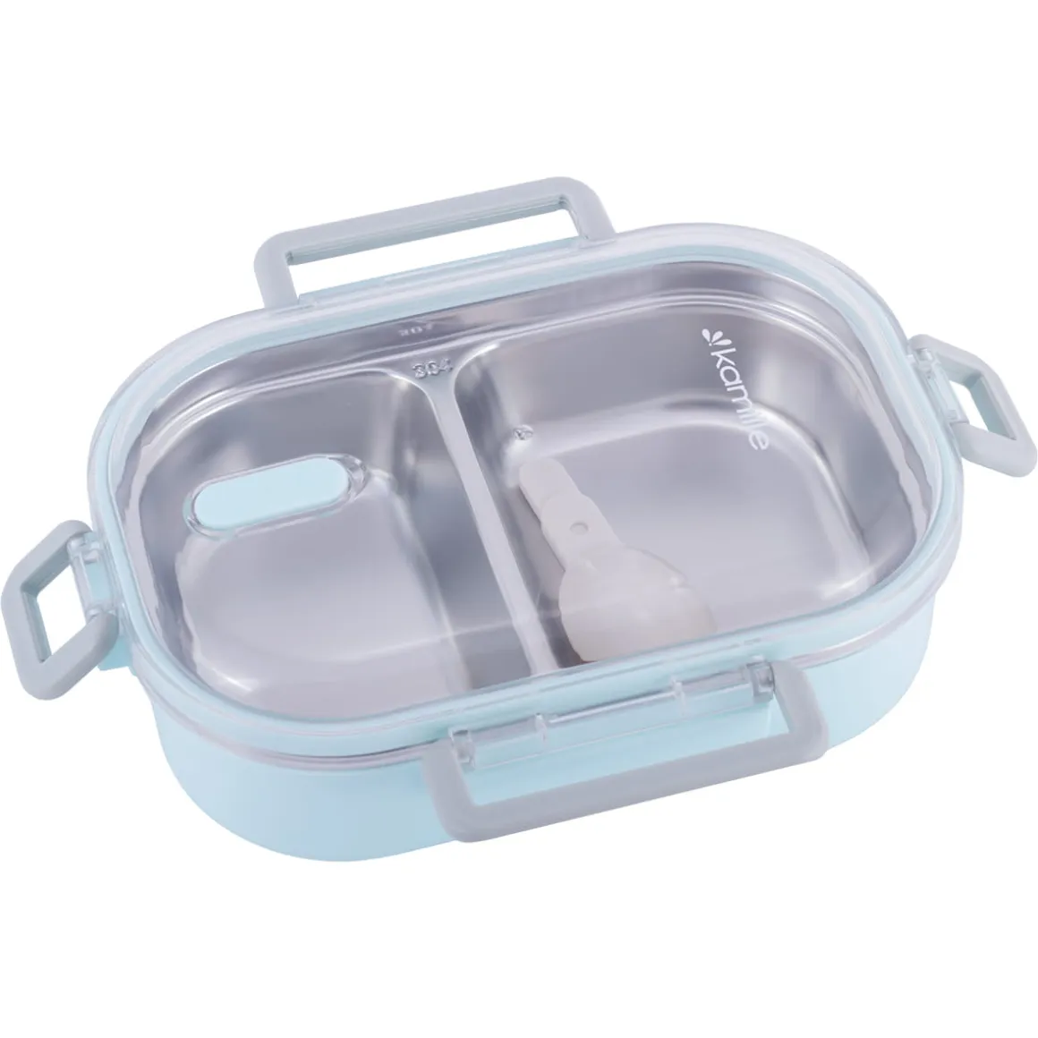 Pojemnik, lunchbox obiadowy dwukomorowy 650ml