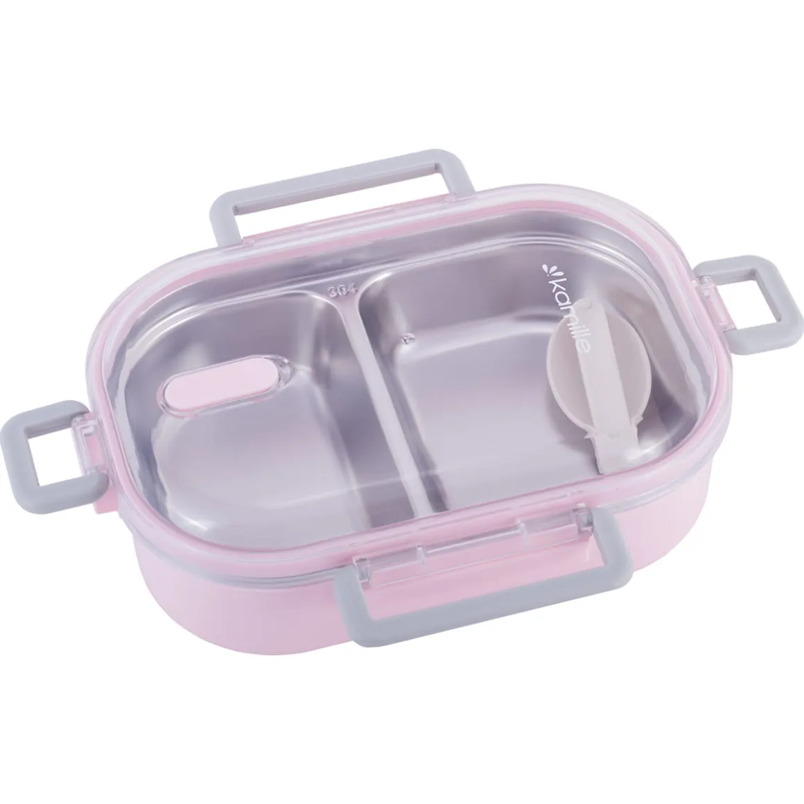 Pojemnik, lunchbox obiadowy dwukomorowy 650ml