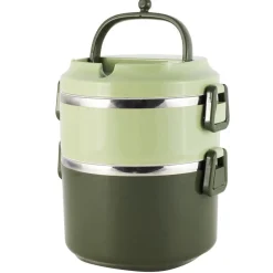 Pojemnik obiadowy, lunchbox, menażka dwukomorowy 1,7L