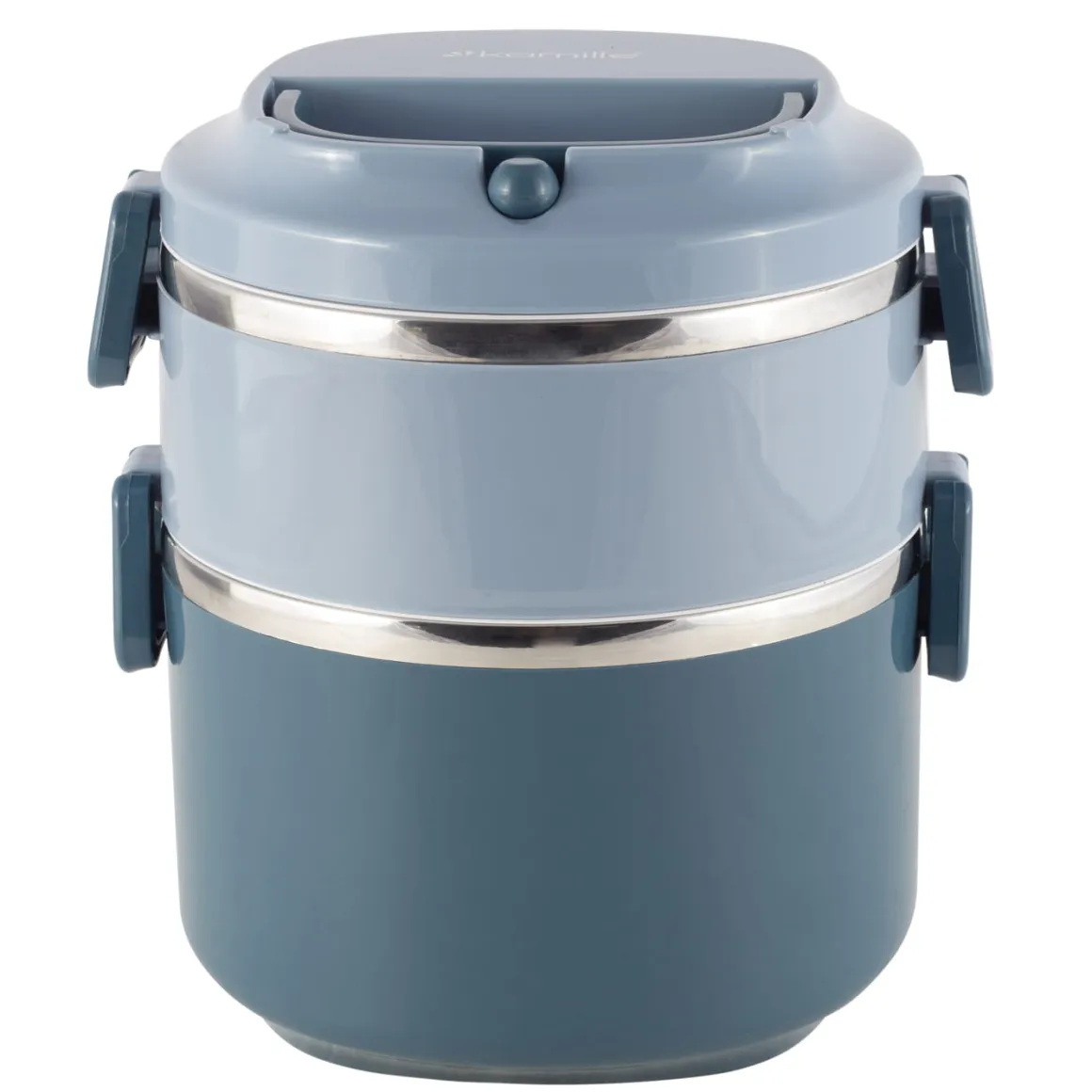 Pojemnik obiadowy, lunchbox, menażka dwukomorowy 1,7L